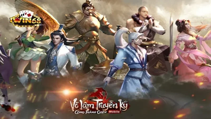Võ Lâm Truyền Kỳ Iwin68: Khám Phá Game Nổ Hũ Hot Nhất 9 Bảng thưởng hấp dẫn trong võ lâm truyền kỳ Iwin68