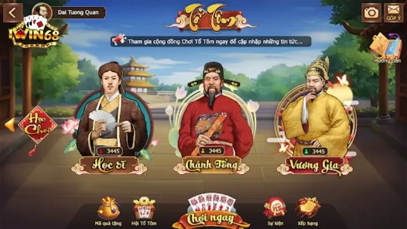 bài tổ tôm iwin68 Tìm hiểu về luật chơi và cách tham gia vào bài tổ tôm iwin68
